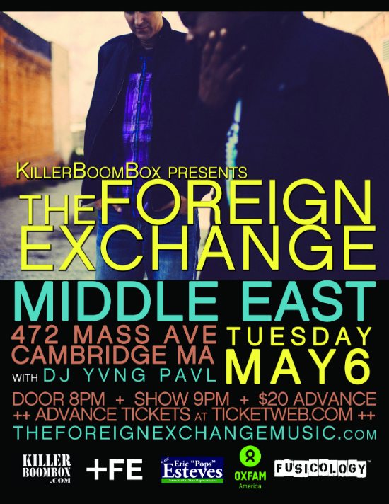 Boston Bouncers Win Tickets To See The Foreign Exchange In Concert