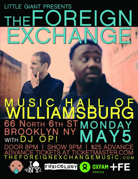 Nyc Bouncers Win Tickets To See The Foreign Exchange In Concert Win Tickets To See The Foreign Exchange