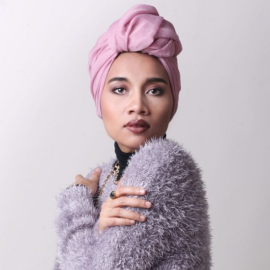 Yuna-Pink-Wrap-Furry-Sweater