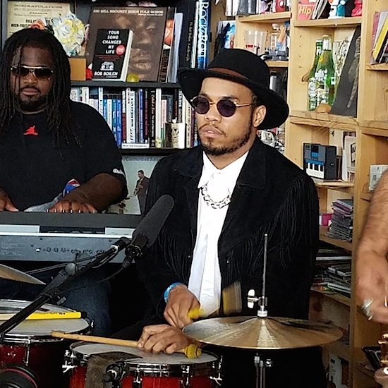 Anderson .Paak Brings Heart & Heat To NPR Music's 'Tiny Desk Concert