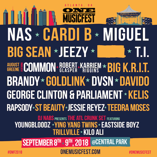 One Music Fest 2025 Lineup Theo Ursala