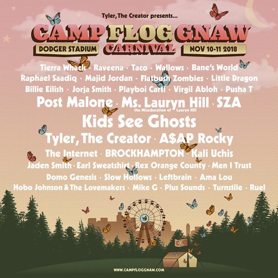Kids See Ghosts, Lauryn Hill, SZA, The & More Join Tyler, The
